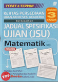 [TOPBOOKS Sasbadi] Kertas Persediaan UASA JSU Matematik Tingkatan 3 KSSM Dwibahasa (2025)