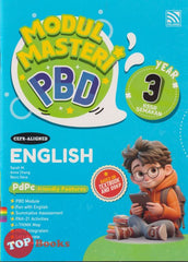 [TOPBOOKS Pelangi] Modul Masteri PBD English CEFR Aligned Year 3 KSSR Semakan (2025)