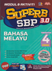 [TOPBOOKS Mahir] Modul & Aktiviti Superb 3.0 SBP Bahasa Melayu Tingkatan 4 KSSM (2025)