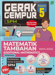 [TOPBOOKS Sasbadi] Gerak Gempur SPM Matematik Tambahan Tingkatan 5 Dwibahasa (2024)