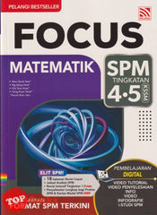 [TOPBOOKS Pelangi] Focus SPM Matematik Tingkatan 4 5 KSSM (2025)