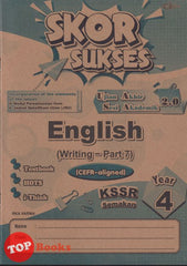 [TOPBOOKS Cemerlang] Skor Sukses UASA 2.0 English CEFR Aligned Writing Part 7 Year 4 KSSR Semakan (2025)