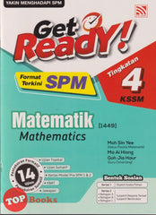 [TOPBOOKS Pelangi] Get Ready! SPM Matematik Tingkatan 4 KSSM Dwibahasa (2025)