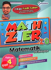 [TOPBOOOKS Nusamas] Mathzier 2.0 Matematik Tahun 4 KSSR Dwibahasa