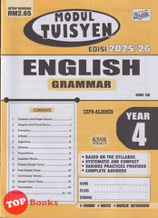 [TOPBOOKS Ilmu Didik] Modul Tuisyen English Grammar Year 4 KSSR Semakan (2025)