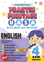 [TOPBOOKS Pelangi] Praktis Prestasi UASA English Year 4 KSSR Semakan (2024)