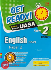 [TOPBOOKS Pelangi] Get Ready! UASA English Paper 2 Form 2 KSSM (2024)
