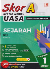 [TOPBOOKS Pelangi] Skor A Kertas Model UASA Sejarah Tingkatan 1 KSSM (2025)