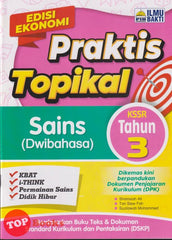 [TOPBOOKS Ilmu Bakti] Praktis Topikal Sains Tahun 3 KSSR Dwibahasa (2025)