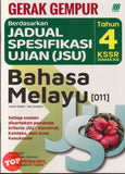 [TOPBOOKS Sasbadi] Gerak Gempur JSU Bahasa Melayu Tahun 4 KSSR Semakan (2025)