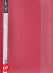 [TOPBOOKS AStar] A4 PP Folder RP10 Report File (Red)
