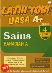 [TOPBOOKS Sasbadi] Latih Tubi UASA A+ Sains Bahagian A Tahun 4 KSSR Semakan Dwibahasa (2025)