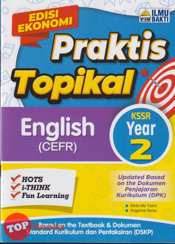 [TOPBOOKS Ilmu Bakti] Praktis Topikal English CEFR Year 2 KSSR (2025)