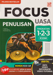 [TOPBOOKS Pelangi] Focus UASA Penulisan Tingkatan 1 2 3 KSSM (2025)