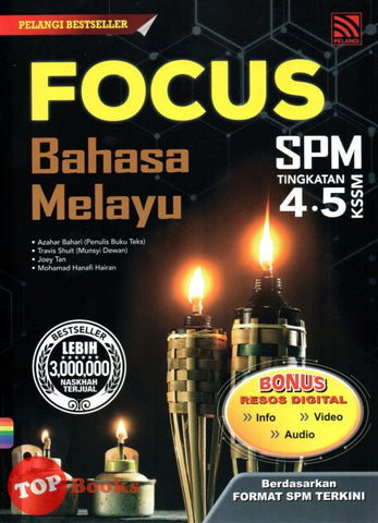 [TOPBOOKS Pelangi] Focus SPM Bahasa Melayu Tingkatan 4 5 KSSM (2023)