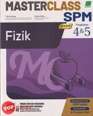 [TOPBOOKS Sasbadi] Masterclass SPM Fizik Tingkatan 4 & 5 KSSM (2025)