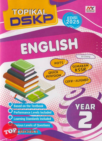 [TOPBOOKS Education] Topikal DSKP English Year 2 Semakan KSSR (2025)