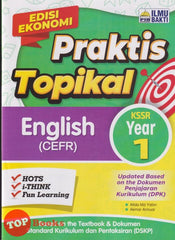 [TOPBOOKS Ilmu Bakti] Praktis Topikal English CEFR Year 1 KSSR (2025)