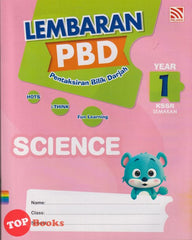 [TOPBOOKS Pelangi] Lembaran PBD Science Year 1 KSSR Semakan (2025)