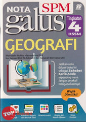 [TOPBOOKS Sasbadi] Nota Galus SPM Geografi Tingkatan 4 KSSM (2024)