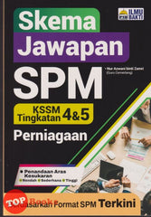 [TOPBOOKS Ilmu Bakti] Skema Jawapan SPM Perniagaan Tingkatan 4 5 KSSM (2025)