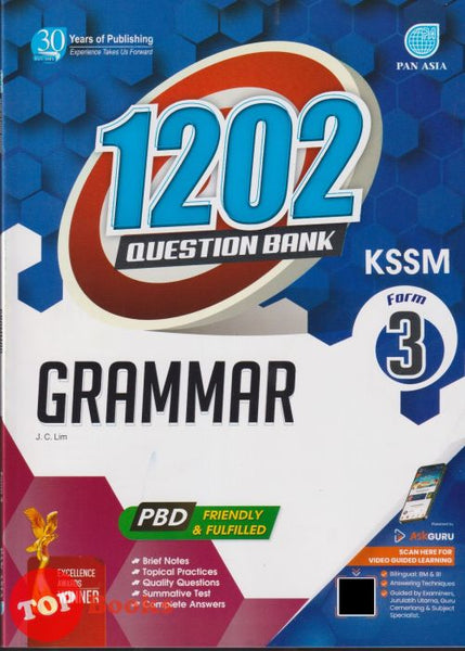 [TOPBOOKS Pan Asia] 1202 Question Bank Grammar Form 3 KSSM (2024)