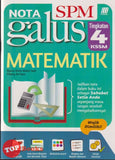 [TOPBOOKS Sasbadi] Nota Galus SPM Matematik Tingkatan 4 KSSM (2024)