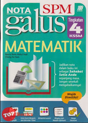 [TOPBOOKS Sasbadi] Nota Galus SPM Matematik Tingkatan 4 KSSM (2024)