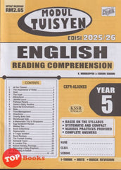 [TOPBOOKS Ilmu Didik] Modul Tuisyen English Reading Comprehension Year 5 KSSR Semakan (2025)