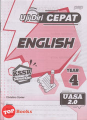 [TOPBOOKS PEP] Uji Diri CEPAT UASA 2.0 English Year 4 KSSR Semakan (2024)