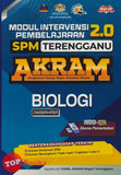 [TOPBOOKS Mahir] Modul Intervensi Pembelajaran 2.0 SPM Terengganu AKRAM Biologi Dwibahasa (2025)