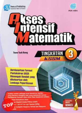 [TOPBOOKS Pan Asia] Akses Intensif Matematik Tingkatan 3 KSSM (2024)