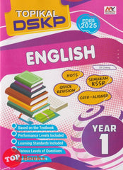 [TOPBOOKS Education] Topikal DSKP English Year 1 Semakan KSSR (2025)