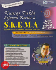 [TOPBOOKS Nusamas] Kuasai Fakta Sejarah Kertas 2 S.K.E.M.A Tajuk Target Sejarah SPM (2025)