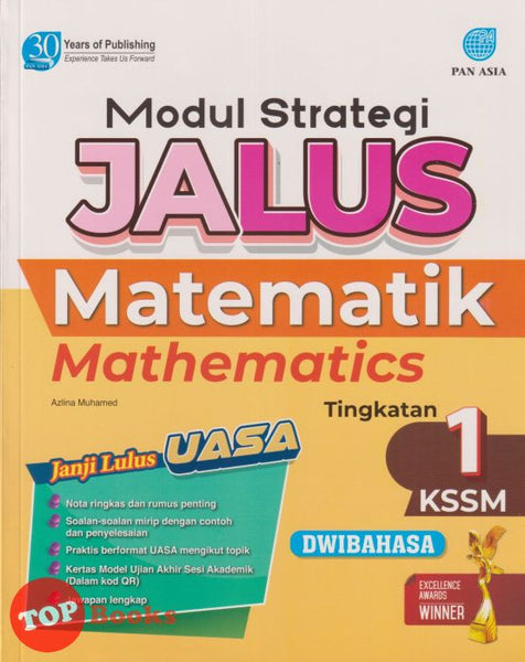 [TOPBOOKS Pan Asia] Modul Strategi Jalus Matematik Tingkatan 1 KSSM Dwibahasa (2025)