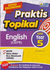 [TOPBOOKS Ilmu Bakti] Praktis Topikal English CEFR Year 5 KSSR (2025)