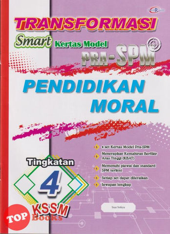 [TOPBOOKS Cemerlang] Transformasi Smart Kertas Model Pra SPM Pendidikan Moral Tingkatan 4 KSSM (2025)