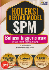 [TOPBOOKS Ilmu Bakti] Koleksi Kertas Model SPM Bahasa Inggeris CEFR (2025)