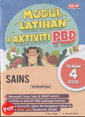 [TOPBOOKS Mahir] Modul Latihan & Aktiviti PBD Sains Tahun 4 KSSR Dwibahasa (2024)
