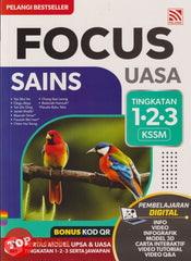 [TOPBOOKS Pelangi] Focus UASA Sains Tingkatan 1 2 3 KSSM (2025)