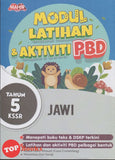 [TOPBOOKS Mahir] Modul Latihan & Aktiviti PBD Jawi Tahun 5 KSSR (2024)
