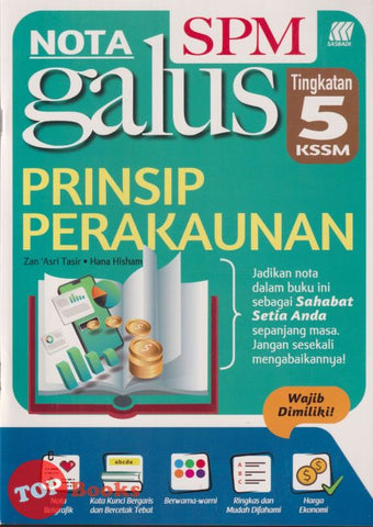 [TOPBOOKS Sasbadi] Nota Galus SPM Prinsip Perakaunan Tingkatan 5 KSSM (2024)