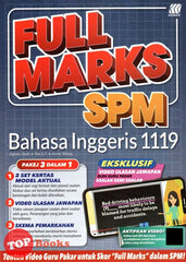 [TOPBOOKS Sasbadi] Full Marks SPM Bahasa Inggeris 1119 (2024)