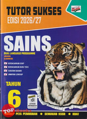 [TOPBOOKS Ilmu Didik] Tutor Sukses Sains Tahun 6 Semakan KSSR DLP (2026)