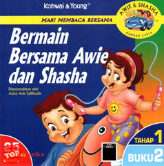[TOPBOOKS Kohwai Kids] Mari Membaca Bersama Bermain Bersama Awie Dan Shasha Tahap 1 Buku 2