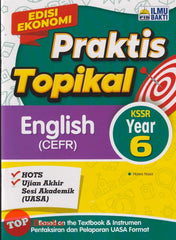 [TOPBOOKS Ilmu Bakti] Praktis Topikal English CEFR Year 6 KSSR (2025)