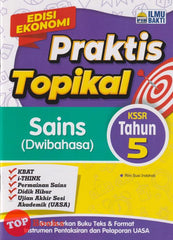 [TOPBOOKS Ilmu Bakti] Praktis Topikal Sains Tahun 5 KSSR Dwibahasa (2025)