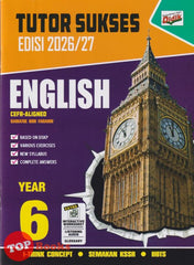 [TOPBOOKS Ilmu Didik] Tutor Sukses English CEFR-Aligned Year 6 Semakan KSSR (2026)