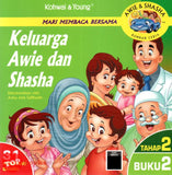 [TOPBOOKS Kohwai Kids] Mari Membaca Bersama Keluarga Awie Dan Shasha Tahap 2 Buku 2