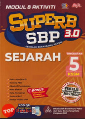 [TOPBOOKS Mahir] Modul & Aktiviti Superb 3.0 SBP Sejarah Tingkatan 5 KSSM (2025)